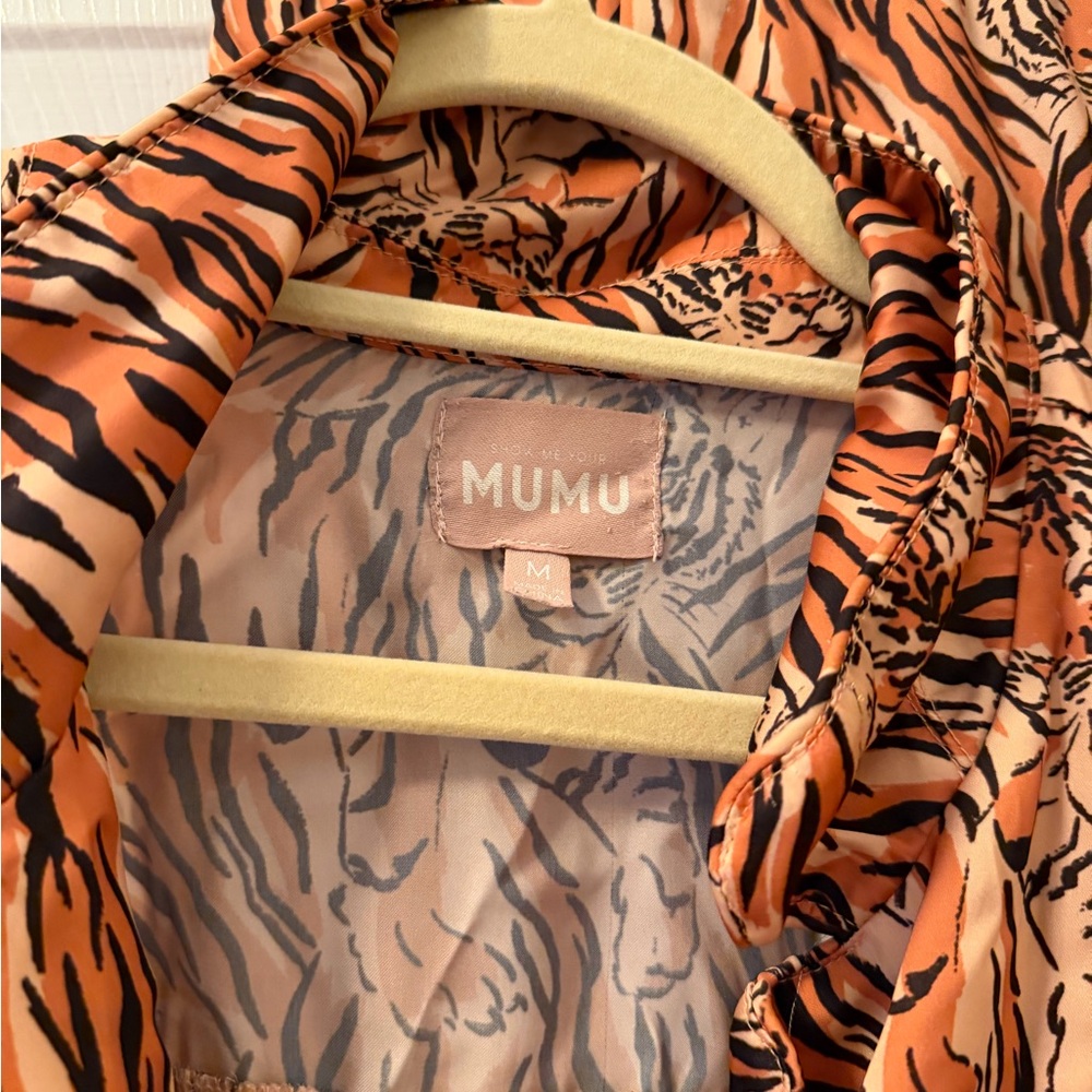 Show Me Your MuMu Wild Print Pajama Set - Picture 3 of 4